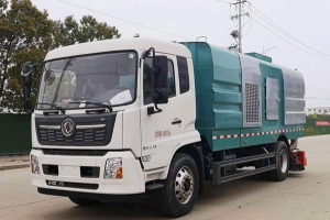 东风天锦10方吸尘车 新型后置