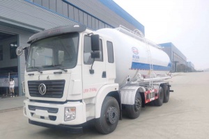 东风国五轻量化26立方粉粒物料运输车