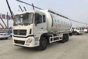 东风天龙国五29.4方粉粒物料运输车